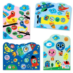 Dibujos mágicos para colorear en el cielo<Djeco Clearance