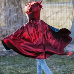 Disfraz capa dragón rojo 3-4 años<Great Pretenders Clearance