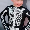 Disfraz esqueleto 3-4 años brilla en la oscuridad<Great Pretenders Clearance