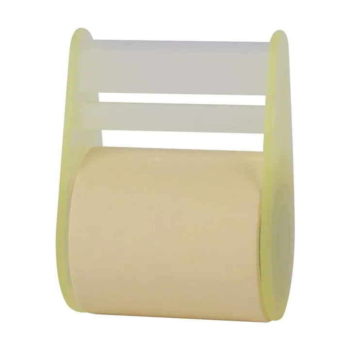 Dispensador notas adhesivas amarillo 50mm x 8m<Apli Hot