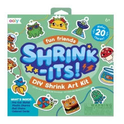 DIY adornos colgantes Fun friends Shrink-its<Ooly New