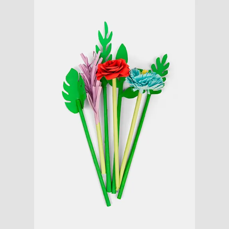 DIY set crea flores de papel<Kikkerland Online
