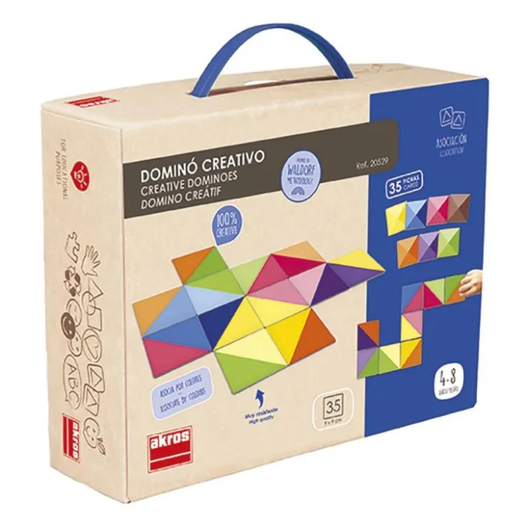 Dominó creativo asociación por colores<Akros Sale