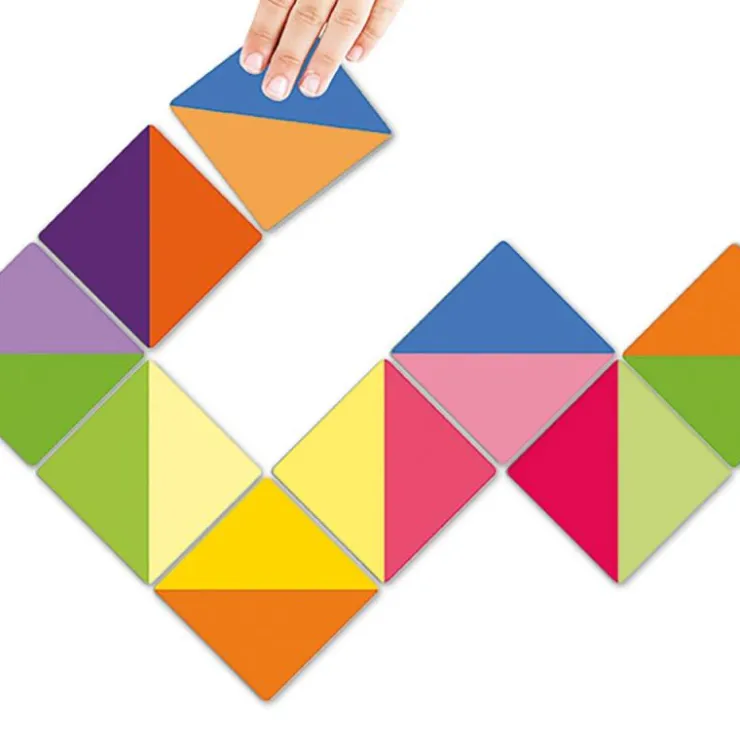 Dominó creativo asociación por colores<Akros Sale