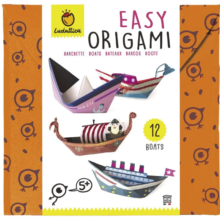 Easy origami barcos<Ludattica New
