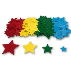 Estrellas de fieltro adhesivas 150 piezas<Loolipo