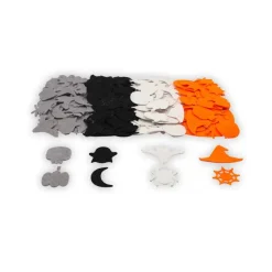 Figuras fieltro adhesivo Halloween set 150 piezas<Loolipo Best