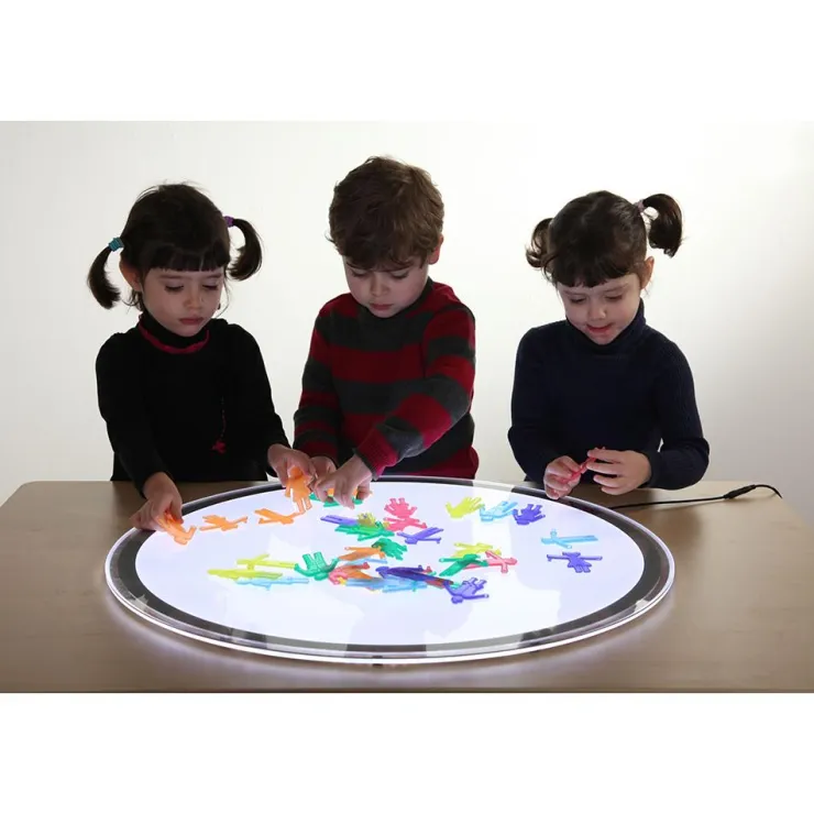 Figuras personas de colores translúcidos de silicona 36 piezas<Tickit