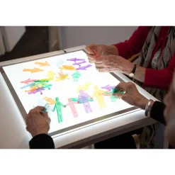 Figuras personas de colores translúcidos de silicona 36 piezas<Tickit
