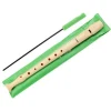 Flauta dulce con funda verde<Hohner Hot