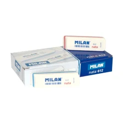 Goma de borrar 12 unidades nata<Milan Clearance