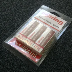 Goma de borrar 2 unidades más 1 gratis B20<Rotring Clearance