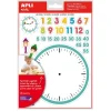 Gomets las horas 3 láminas<Apli Outlet