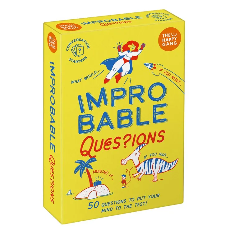 Improbable Questions 50 questions en inglés<The Happy Gang Best