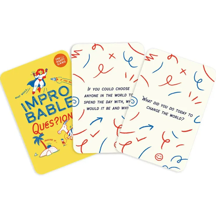 Improbable Questions 50 questions en inglés<The Happy Gang Best