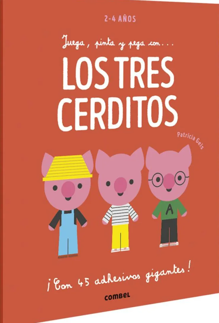 Juega, pinta y pega con... Los tres cerditos< Best