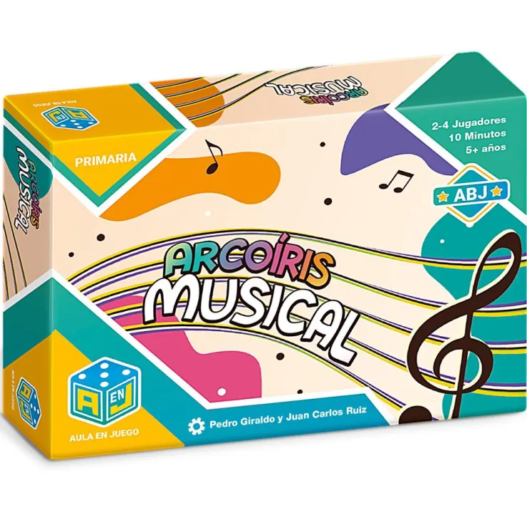 Juego de cartas Arcoíris musical<Atomo Games Clearance