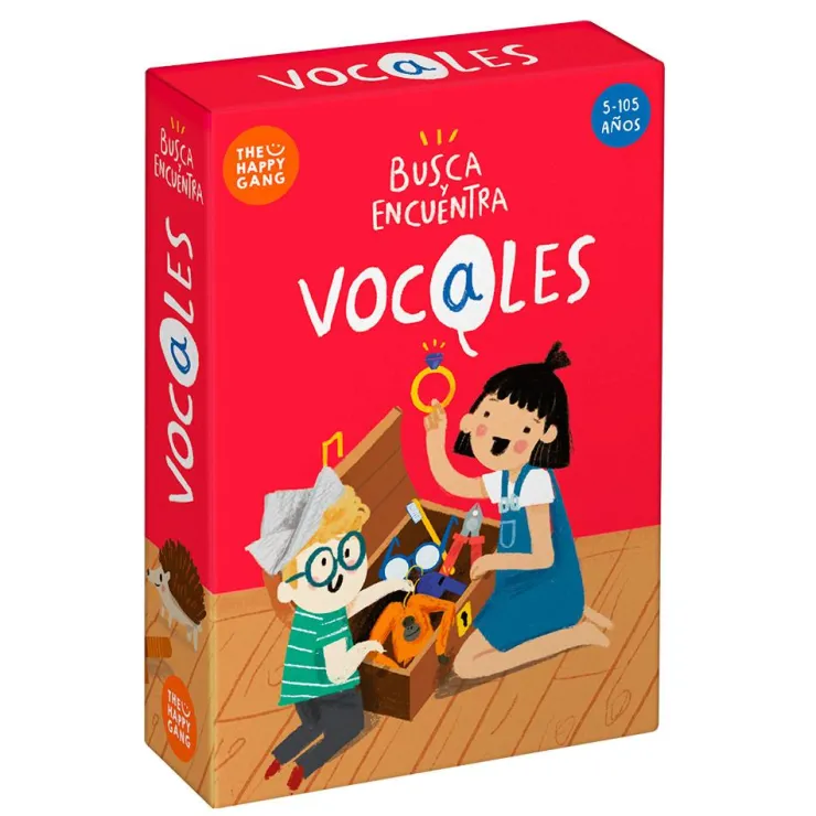 Juego de cartas Busca y encuentra vocales<The Happy Gang Sale