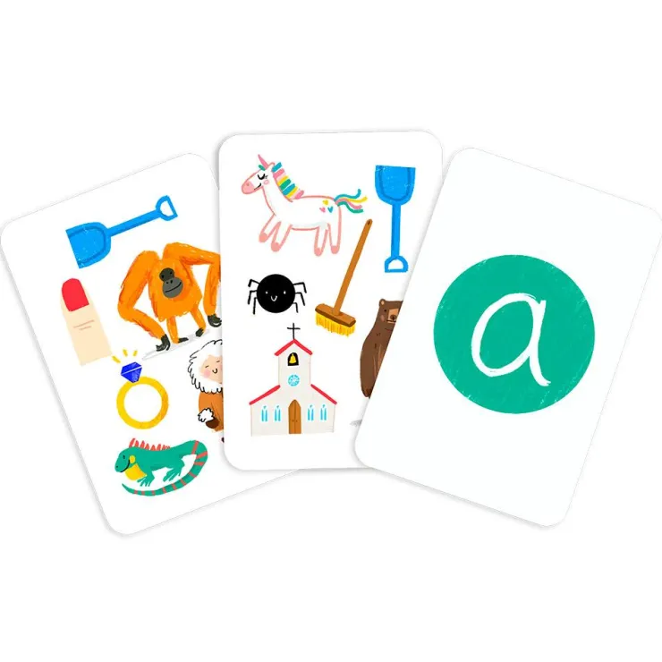Juego de cartas Busca y encuentra vocales<The Happy Gang Sale