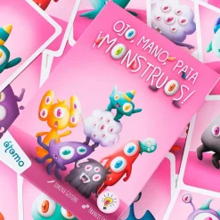 Juego de cartas Ojo, mano, pata, monstruos<Atomo Games Sale