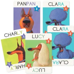 Juego de cartas Top dogs<Djeco Hot