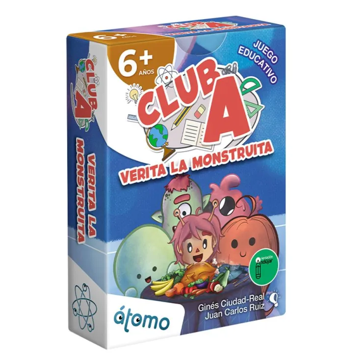 Juego de cartas Verita la monstruita Club A<Atomo Games Outlet