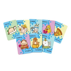 Juego de cartas waterproof Taco, gato, cabra, queso, pizza<Ludilo