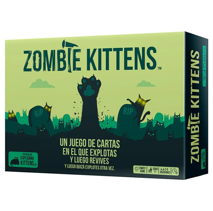 Juego de cartas Zombie kittens<Asmodee New