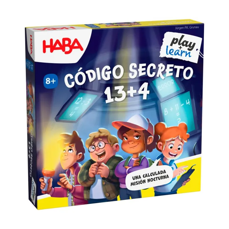 Juego de cálculo mental Código secreto 13 4<Haba Online