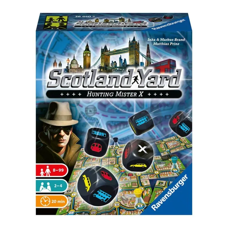 Juego de dados Scotland Yard: Hunting Mister X<Ravensburger Outlet