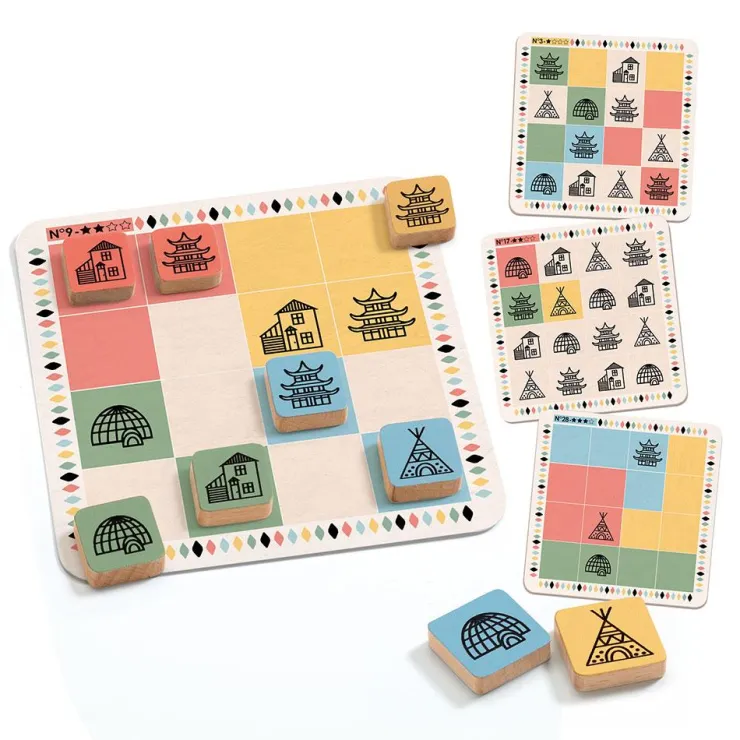 Juego de lógica Sologic Crazy sudoku<Djeco