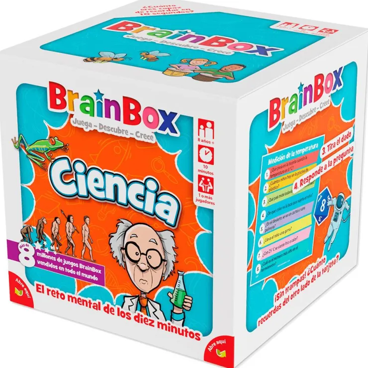 Juego de memoria ciencia<Brainbox Hot