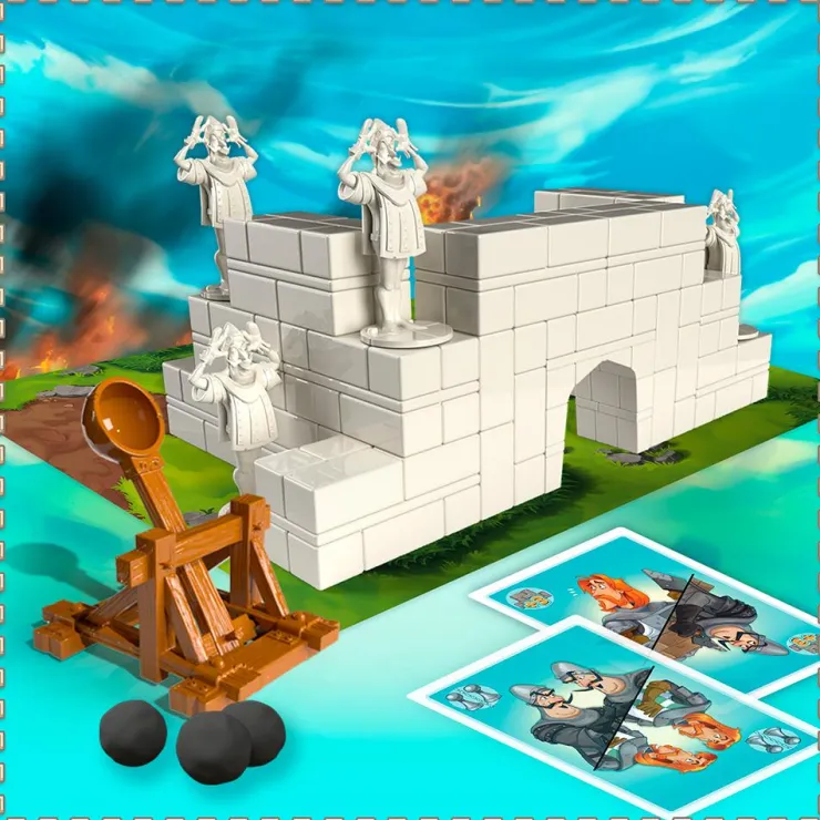Juego de mesa Castillos y catapultas<SD Games Outlet