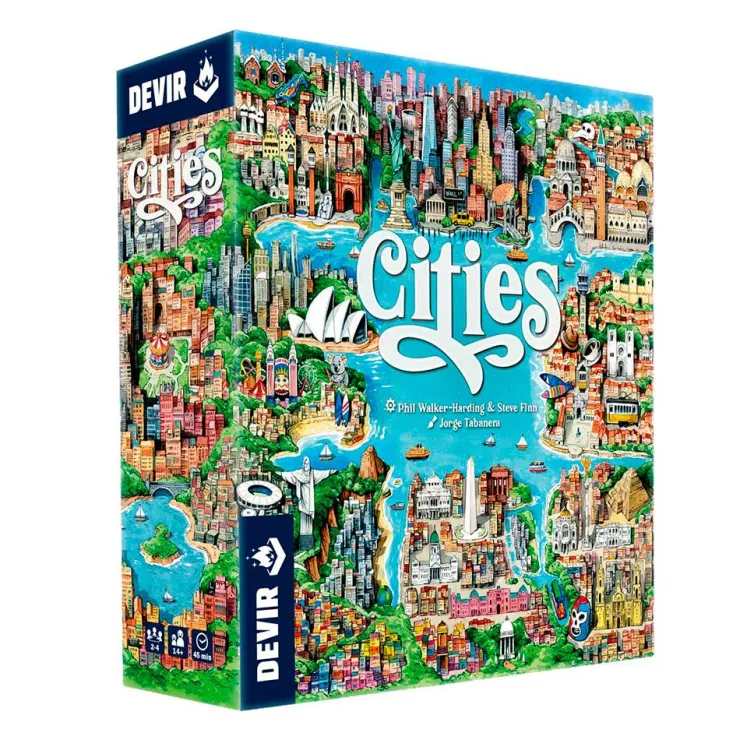 Juego de mesa Cities<Devir Hot