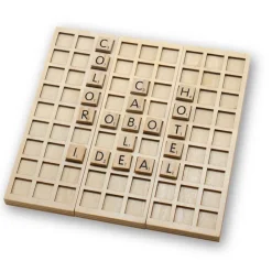 Juego de mesa Forma palabras madera en caja metal<Cayro New