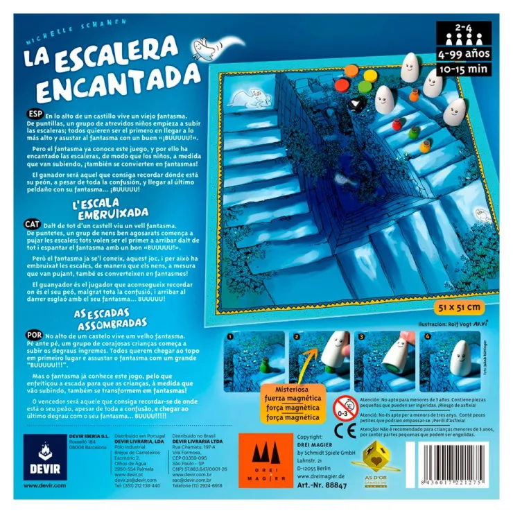 Juego de mesa La escalera encantada<Devir New