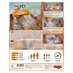 Juego de mesa The key: Sabotaje en el parque de atracciones<Haba Online