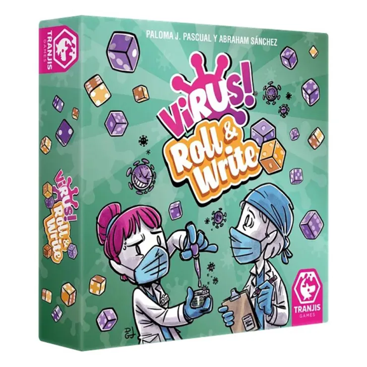 Juego de mesa Virus Roll and Write<Tranjis Games Sale
