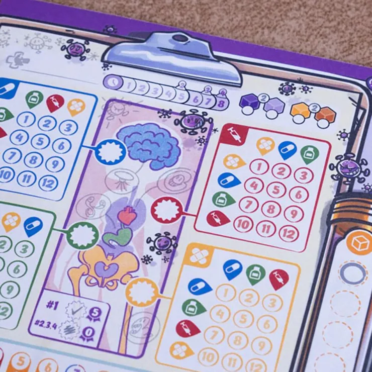 Juego de mesa Virus Roll and Write<Tranjis Games Sale