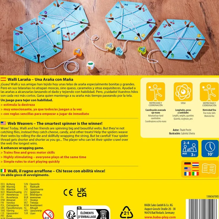 Juego de mesa Walli Laraña<Haba Online