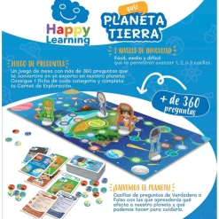 Juego de preguntas Quiz planeta Tierra<Educa Borras Online