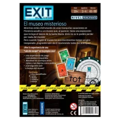Juego mesa Exit el museo misterioso<Devir