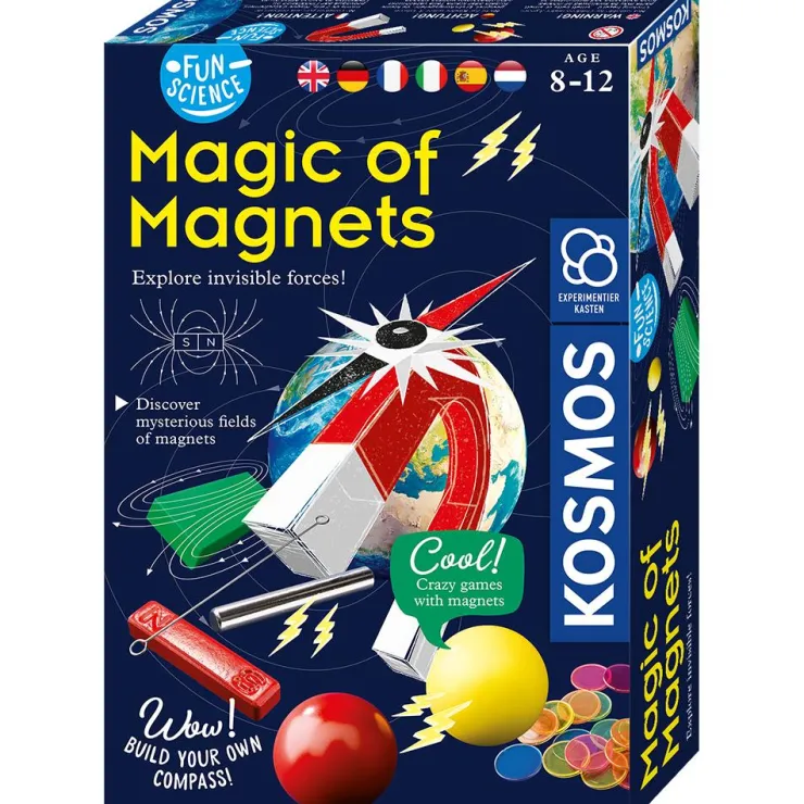 Kit de experimentos magnéticos Magic of magnets<Kosmos Discount