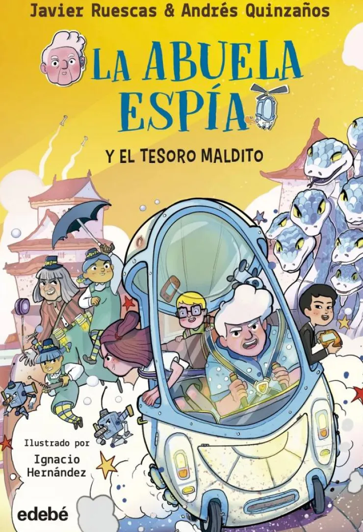 La abuela espía y el tesoro maldito< New