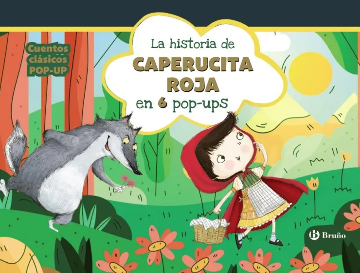 La historia de Caperucita Roja en 6 pop-ups<