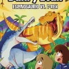 Las aventuras de Dani y Evan 10. Espinosaurio vs. T-Rex< New