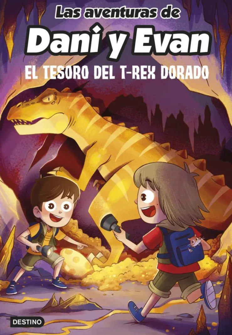 Las aventuras de Dani y Evan 5. El tesoro del T-Rex dorado<