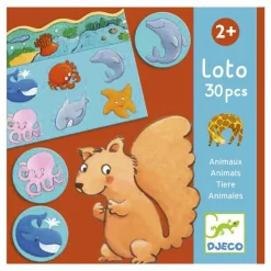 Loto de los animales<Djeco Hot