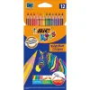 Lápiz color Evolution Stripes 12 colores<Bic Discount