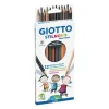 Lápiz color tono piel 12 unidades Giotto Stilnovo<Fila Discount